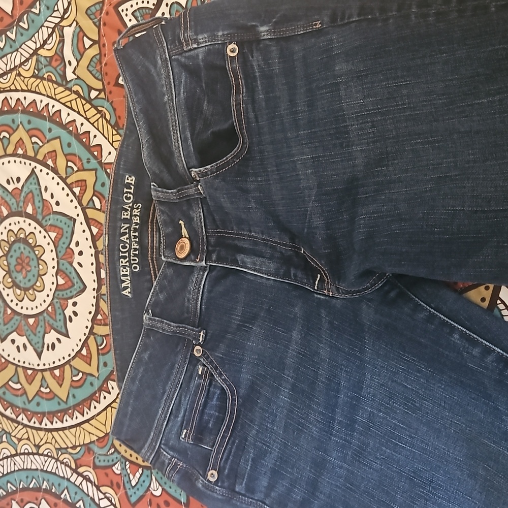 American eagle super stretch kick boot size 10L